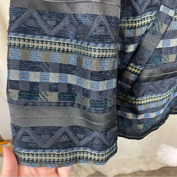 Sag Harbor women’s tapestry lightweight jacket 16w blue button up - Picture 4 of 8